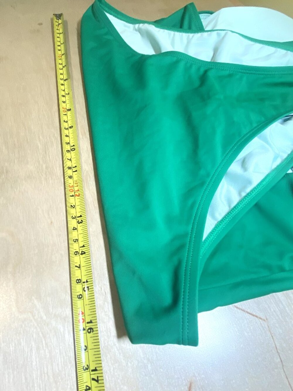 Cupshe Swimsuit Size L Sexy Shaping Emerald Greed V-Neckline Beach Vacation NWT - Picture 11 of 12